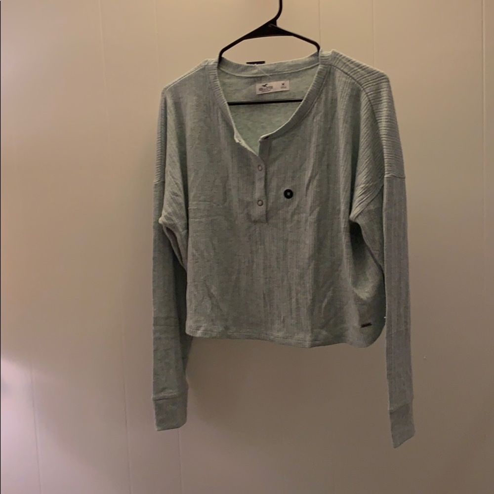 Hollister crop sweater